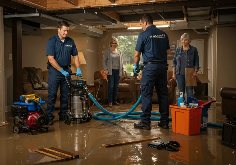 Basement Water Extraction and Removal Techniques process in Versailles, IN